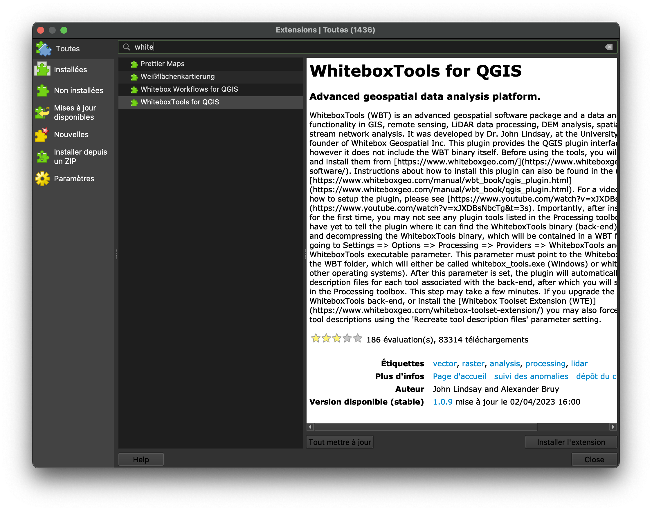 plug-in qgis